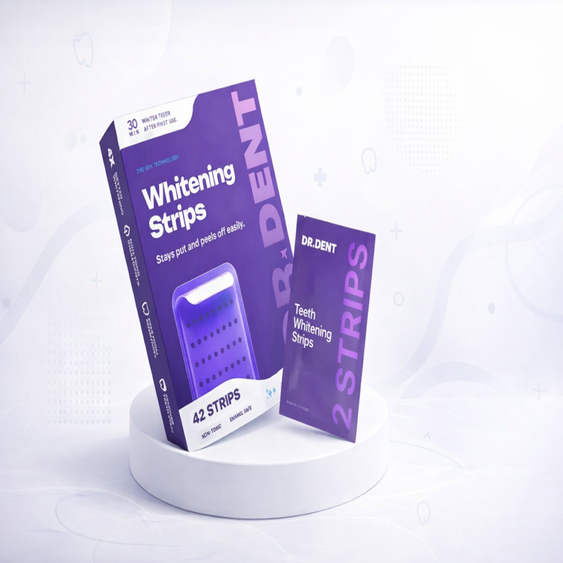 Purely Glow Purple Teeth Whitening Strips